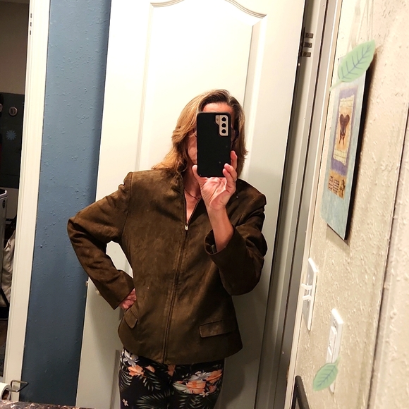 Jones NY suede jacket - Picture 6 of 8